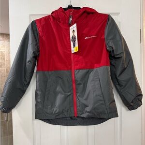 🌳🆕Eddie Bauer 3 in 1  Jacket, Small (7/8)🌳